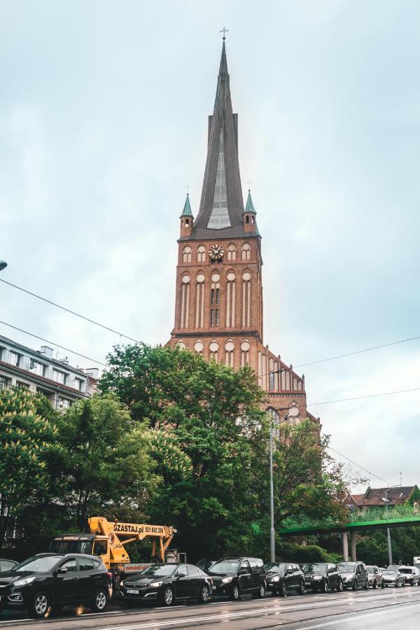 Apartments Wyszynskiego شتشيتسين المظهر الخارجي الصورة